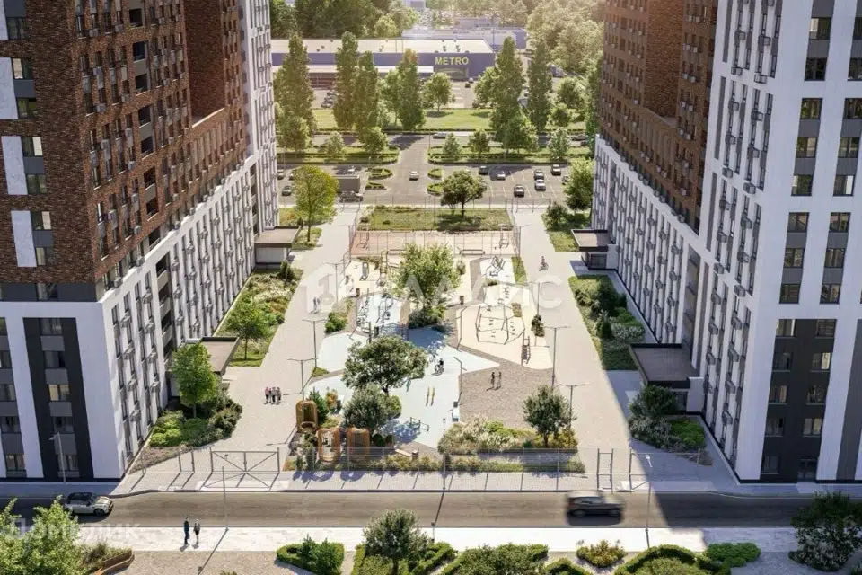 Продаётся 1-комнатная квартира, 46.6 м²