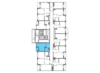 Продаётся студия, 28.29 м²
