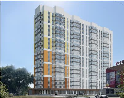 Продаётся 1-комнатная квартира, 43.95 м²