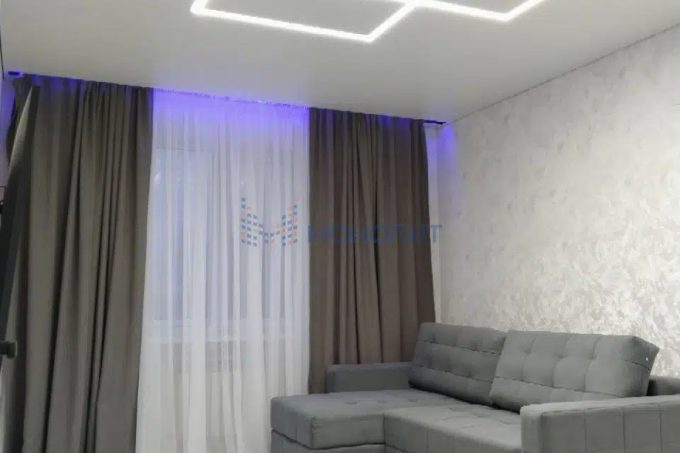 Продаётся 1-комнатная квартира, 43.7 м²