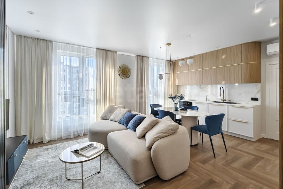 Продаётся 2-комнатная квартира, 74.9 м²