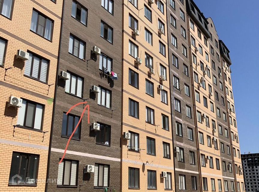 Продаётся 1-комнатная квартира, 52 м²