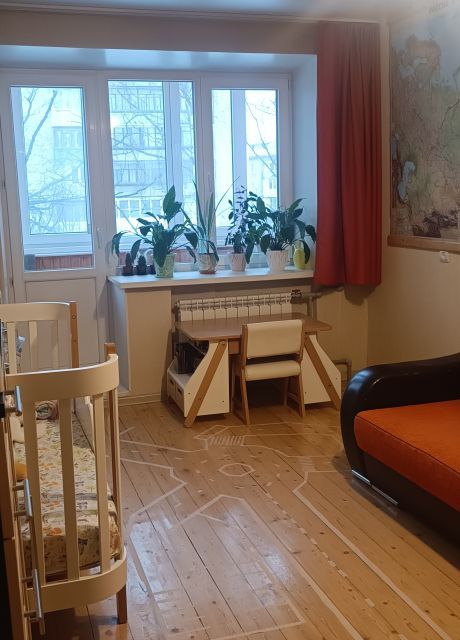 Продаётся 2-комнатная квартира, 44.3 м²