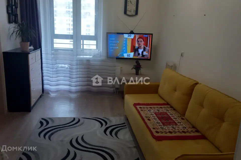 Продаётся 1-комнатная квартира, 39.2 м²