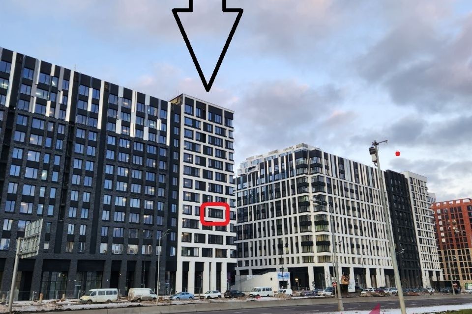 Продаётся 1-комнатная квартира, 48.1 м²