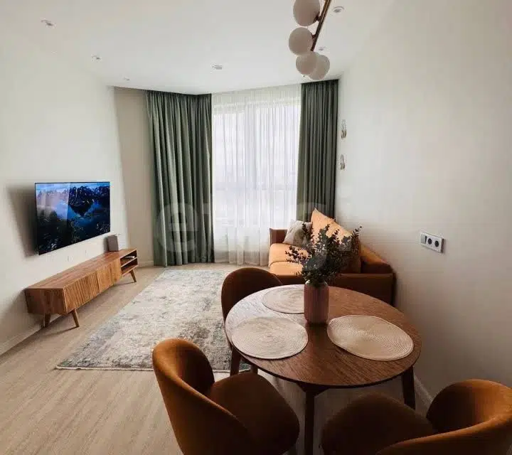 Продаётся 1-комнатная квартира, 45.3 м²