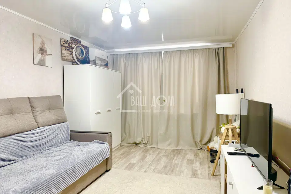 Продаётся 2-комнатная квартира, 43.6 м²