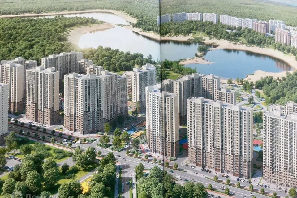 Продаётся 2-комнатная квартира, 57.8 м²