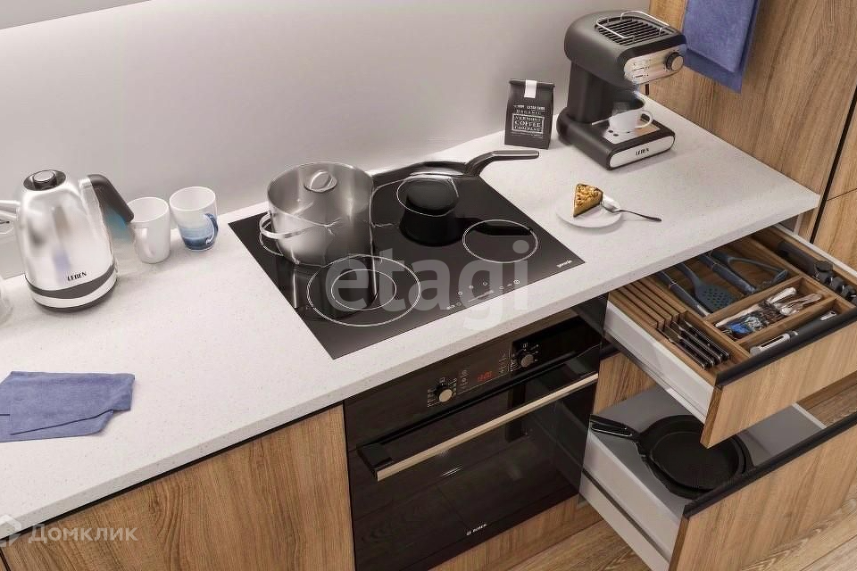 Продаётся 2-комнатная квартира, 57.54 м²