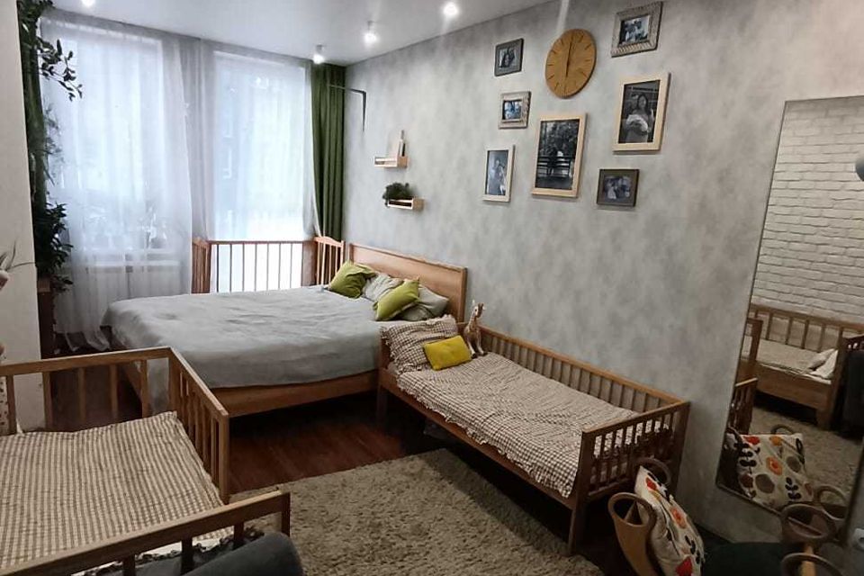 Продаётся 1-комнатная квартира, 45.4 м²