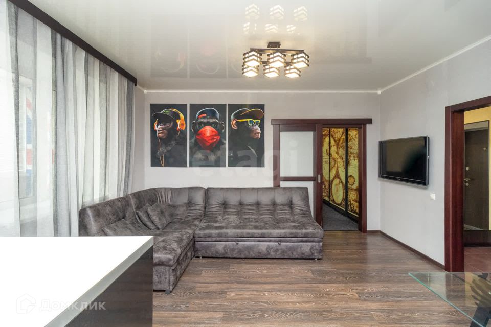 Продаётся 1-комнатная квартира, 54.9 м²
