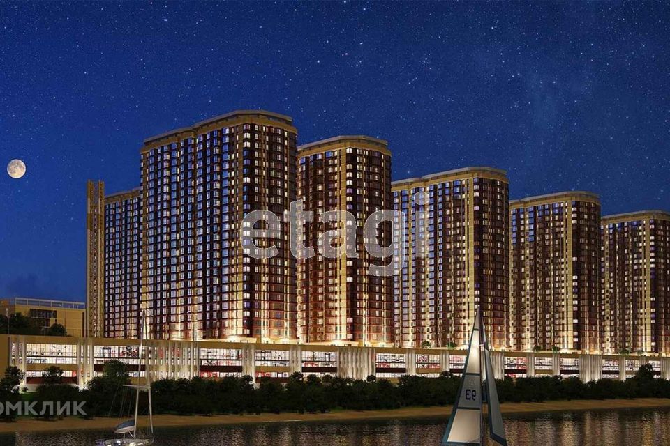 Продаётся 2-комнатная квартира, 52.43 м²