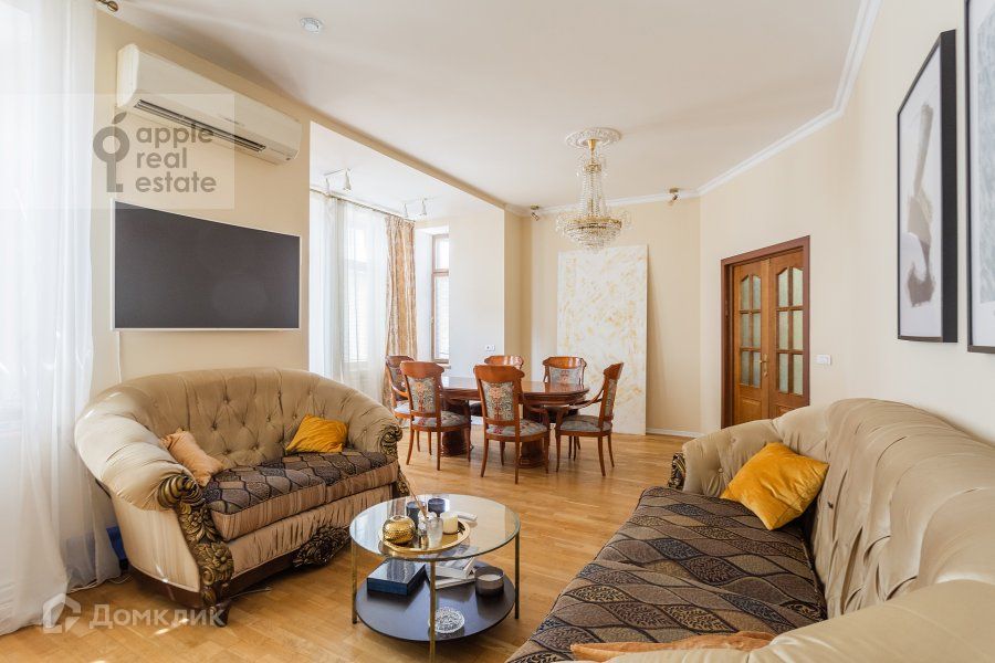 Сдаётся 4-комнатная квартира, 130 м²
