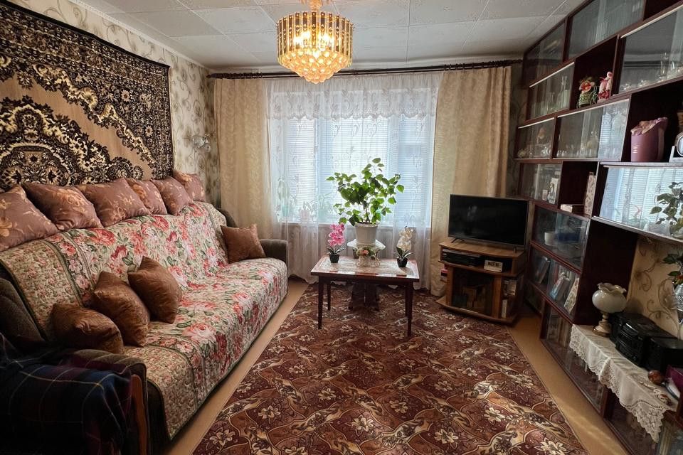 Продаётся 2-комнатная квартира, 52.4 м²