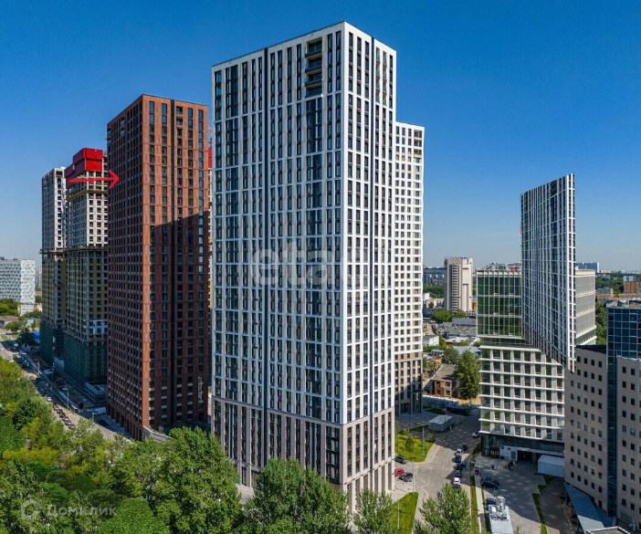 Продаётся 1-комнатная квартира, 46.9 м²