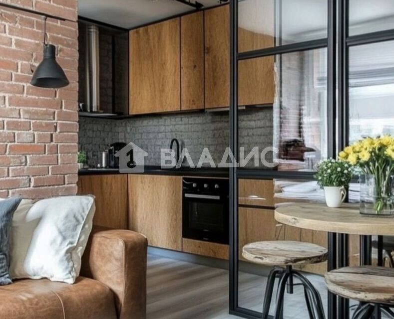 Продаётся 1-комнатная квартира, 33.78 м²