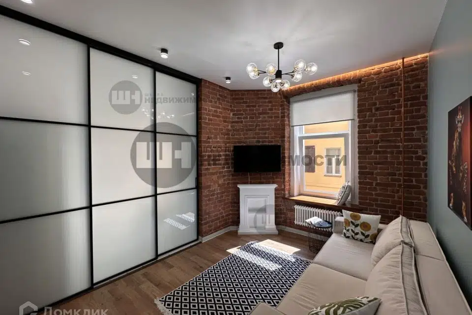 Продаётся 1-комнатная квартира, 49 м²
