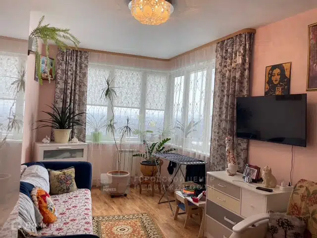 Продаётся 2-комнатная квартира, 60.7 м²