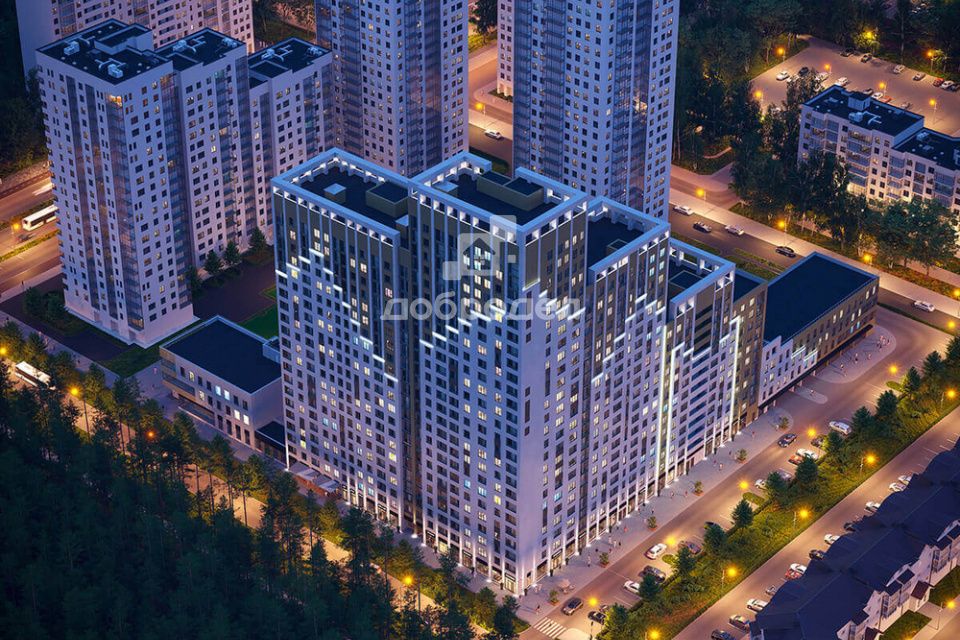Продаётся 1-комнатная квартира, 42.36 м²