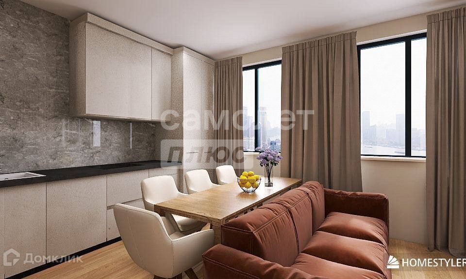 Продаётся 2-комнатная квартира, 68.7 м²
