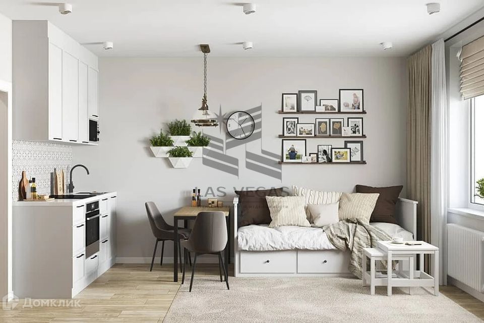 Сдаётся 1-комнатная квартира, 35 м²