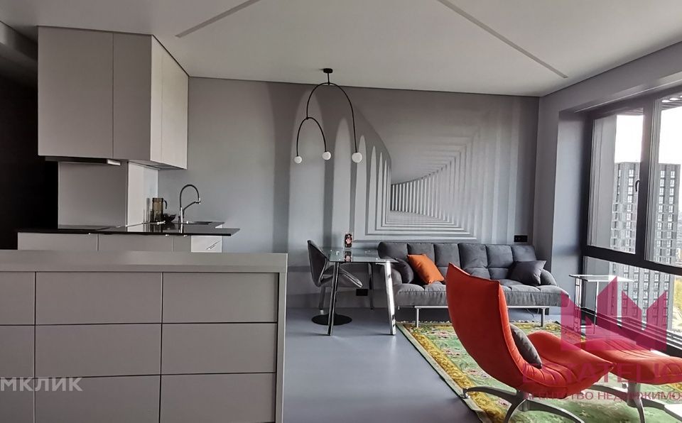 Продаётся 1-комнатная квартира, 46 м²