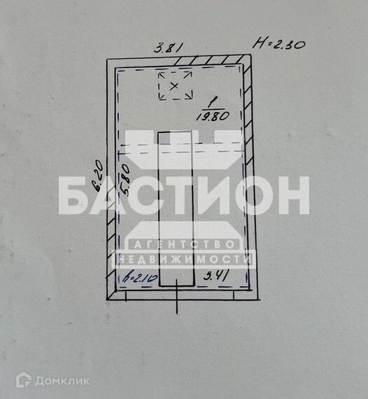 Продаётся гараж, 19.8 м²