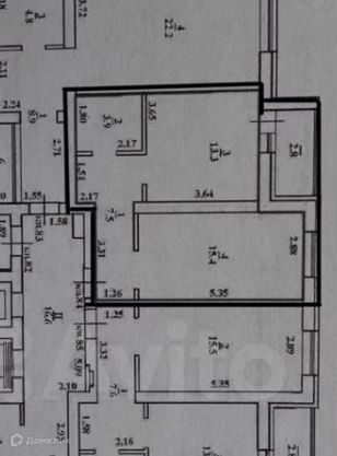 Продаётся 1-комнатная квартира, 40 м²