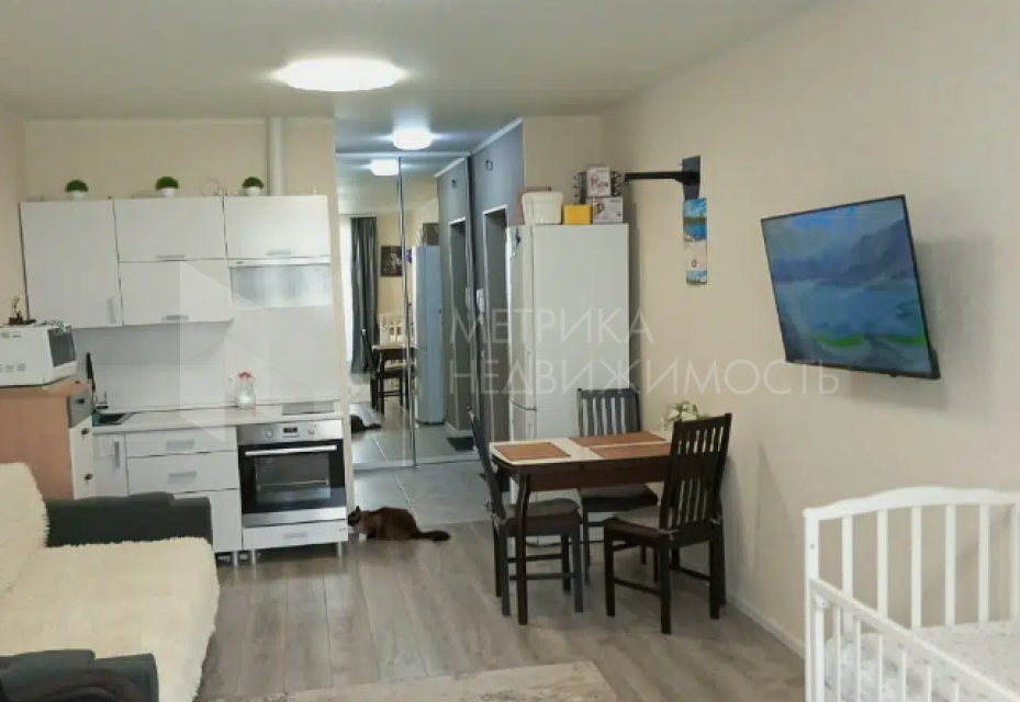 Продаётся студия, 32 м²