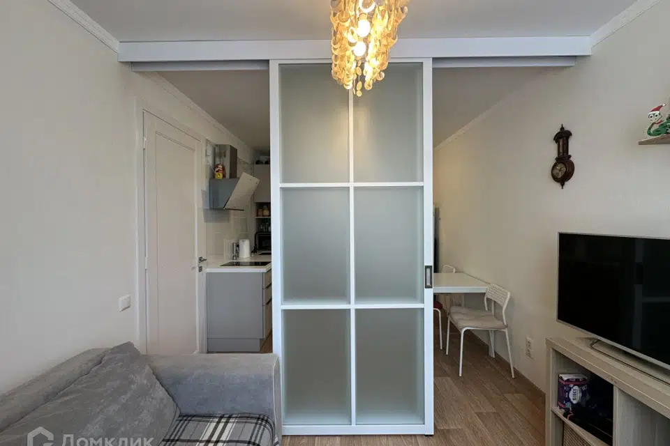 Продаётся 1-комнатная квартира, 43.6 м²