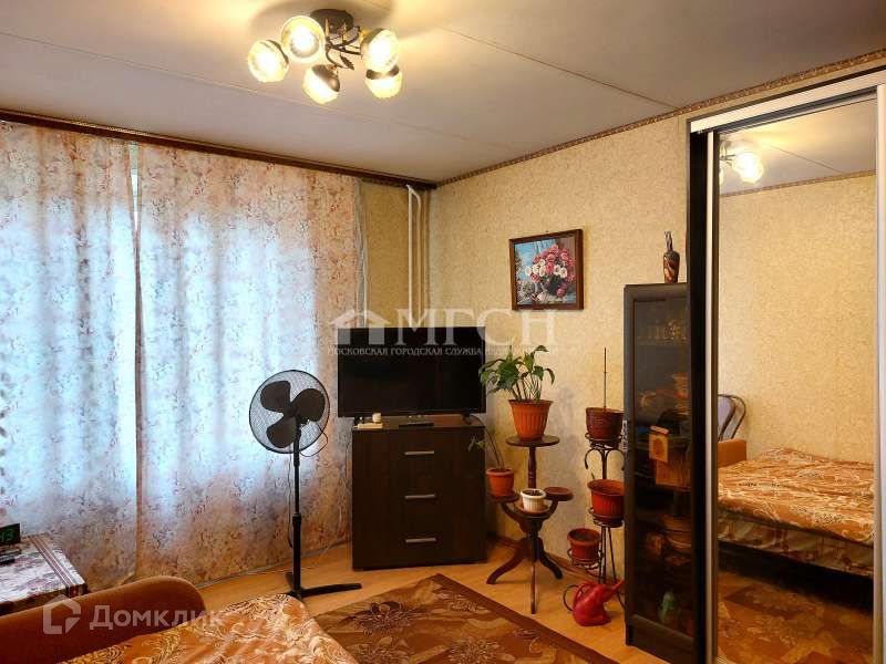 Продаётся 1-комнатная квартира, 34.7 м²