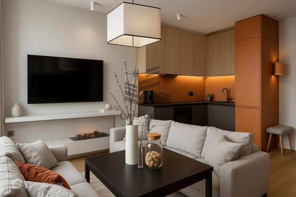 Сдаётся 2-комнатная квартира, 68 м²