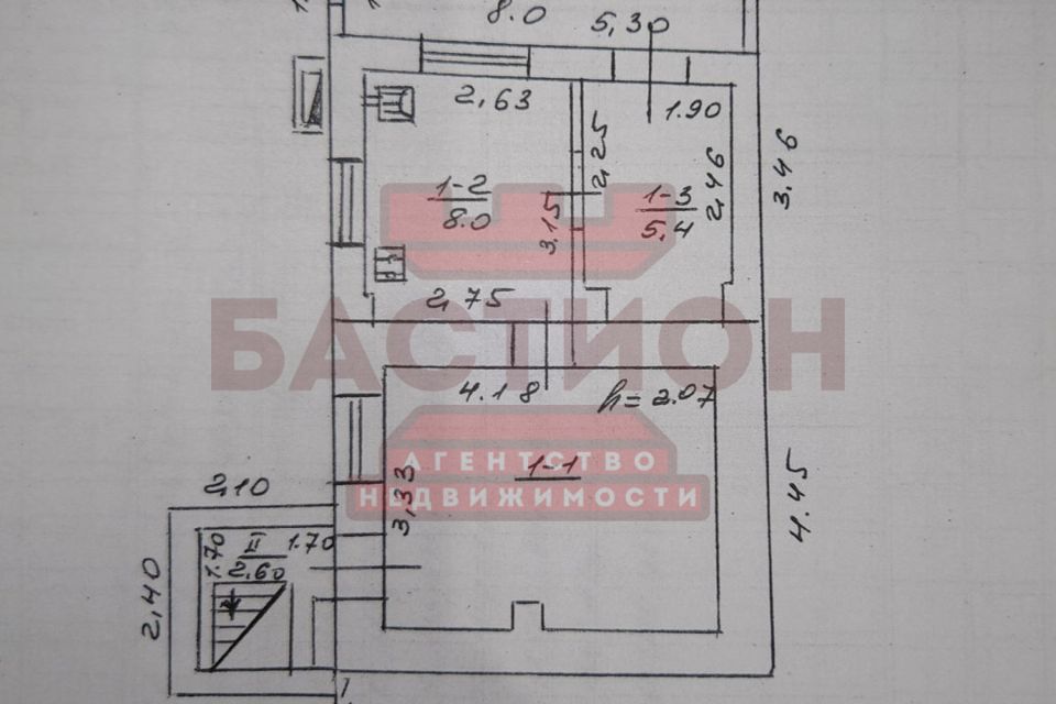 Продаётся 2-этажный дом, 69 м²
