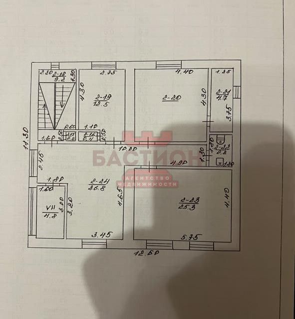 Продаётся 3-этажный дом, 220 м²