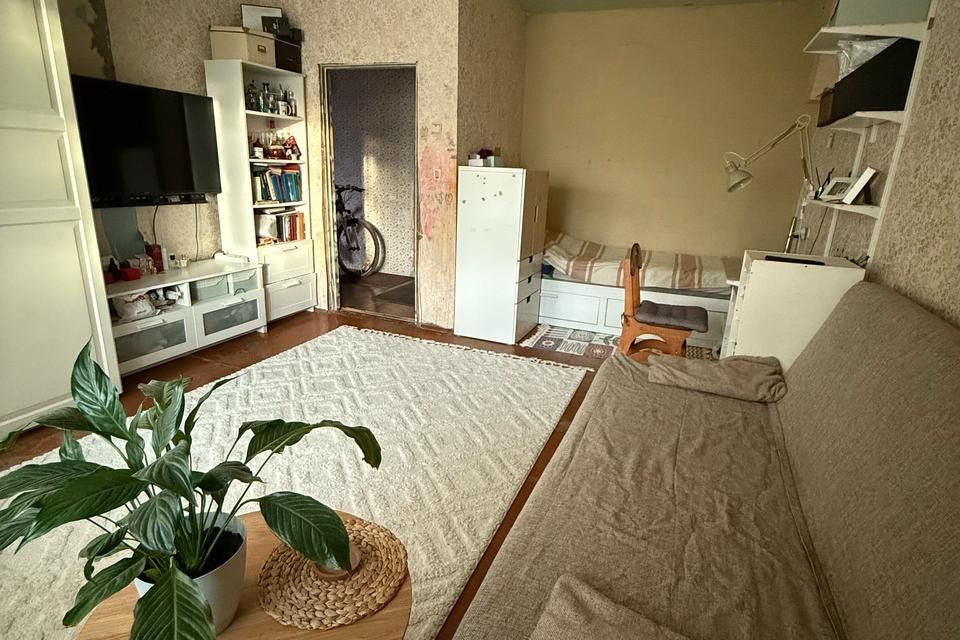 Продаётся 1-комнатная квартира, 40.1 м²