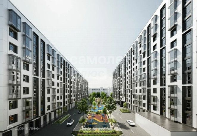 Продаётся 1-комнатная квартира, 52.2 м²