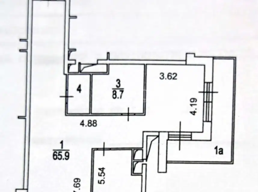 Продаётся студия, 93 м²