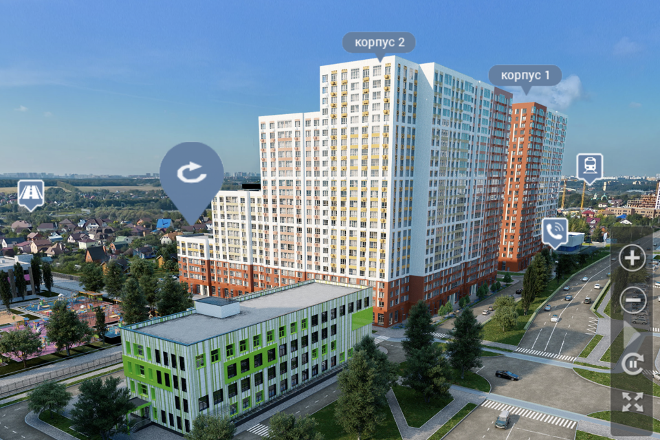 Продаётся 1-комнатная квартира, 25.1 м²