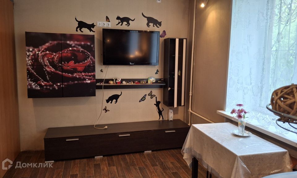 Продаётся 1-комнатная квартира, 45.4 м²