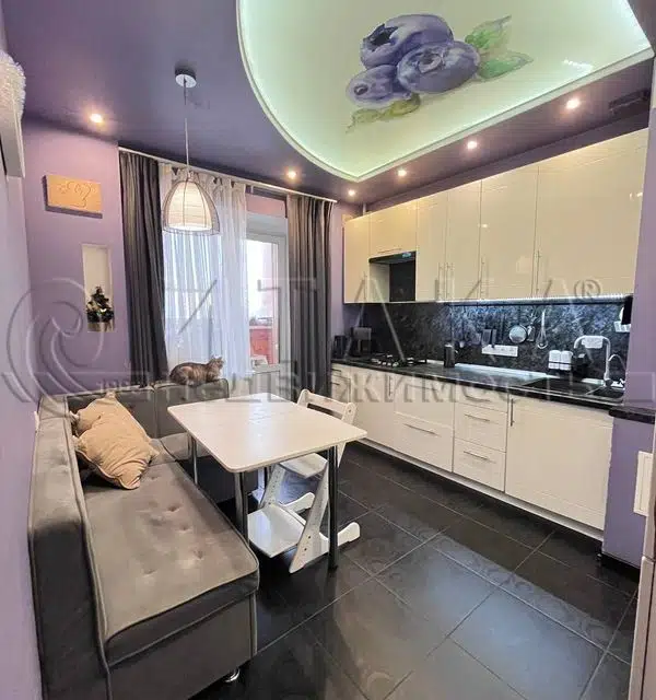 Продаётся 2-комнатная квартира, 62.6 м²