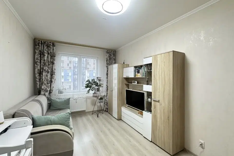 Продаётся 1-комнатная квартира, 34.8 м²