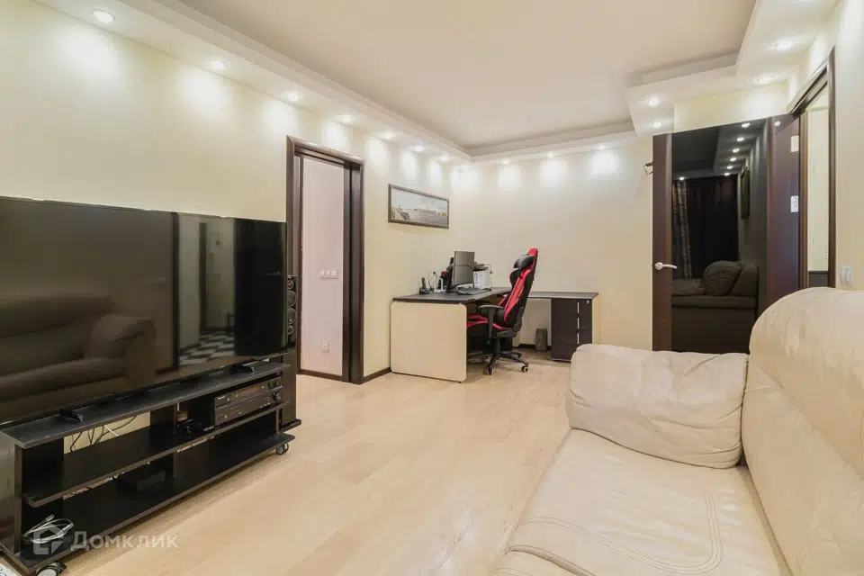 Продаётся 2-комнатная квартира, 45.7 м²