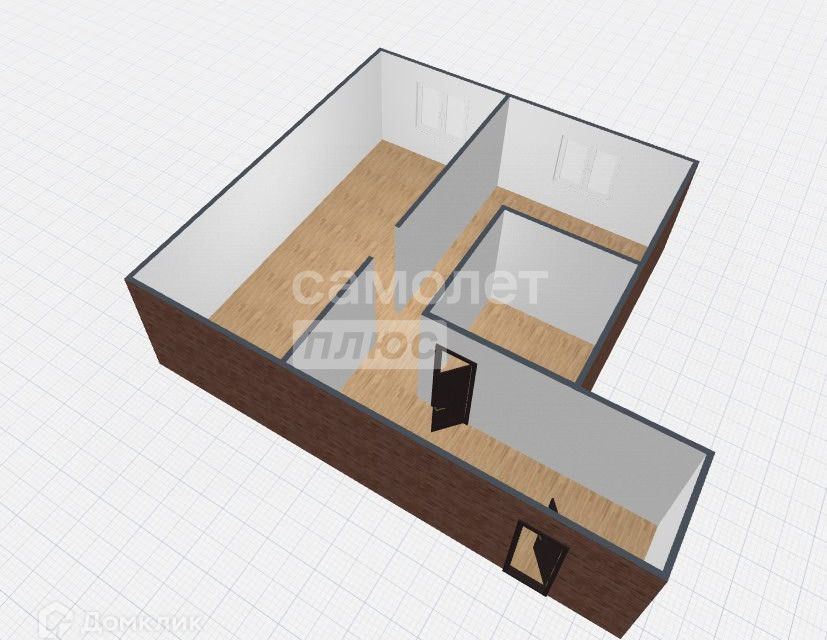 Продаётся 1-комнатная квартира, 31.8 м²