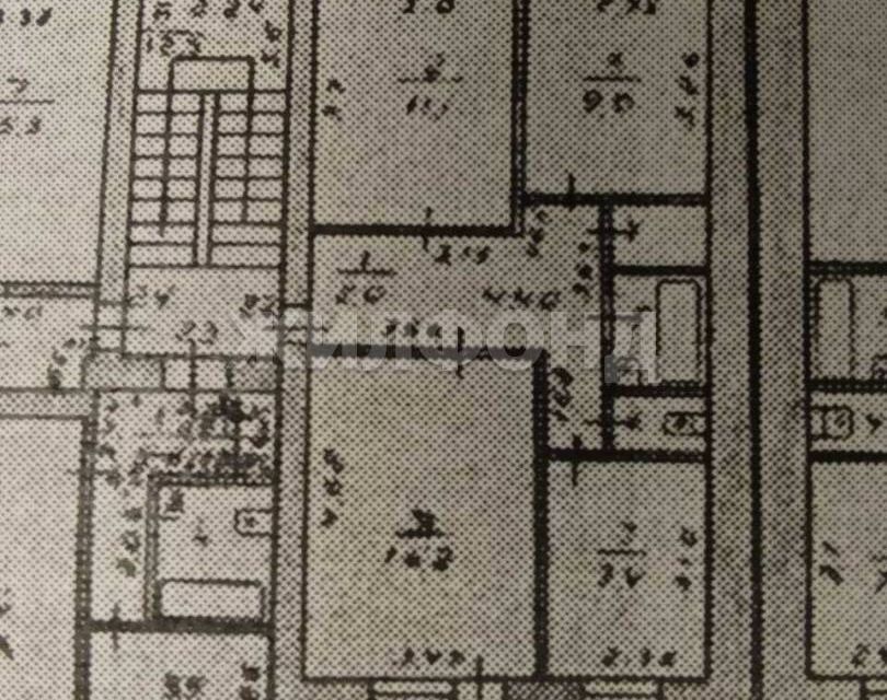 Продаётся 3-комнатная квартира, 57 м²