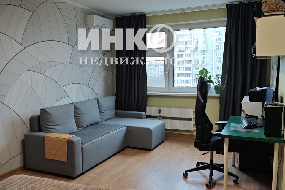 Продаётся 1-комнатная квартира, 37.3 м²