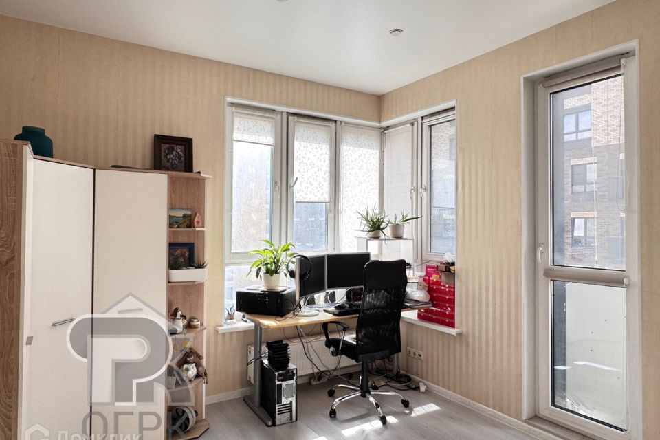 Продаётся 1-комнатная квартира, 34.4 м²