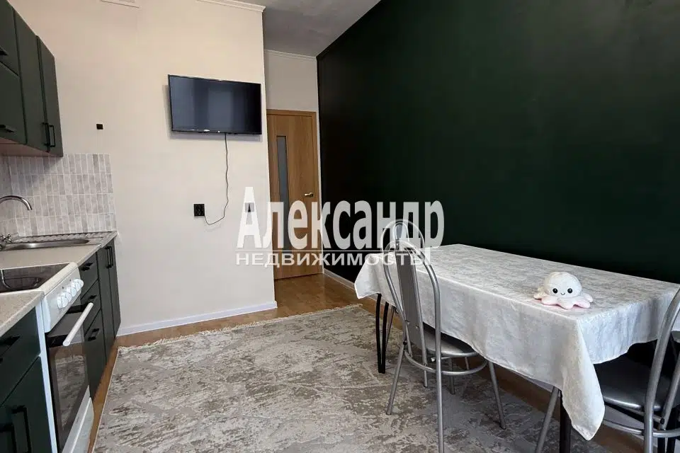 Продаётся 1-комнатная квартира, 40.7 м²