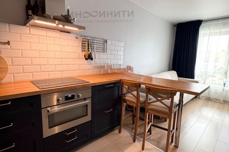 Продаётся 1-комнатная квартира, 39.4 м²
