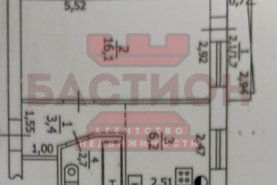 Продаётся 1-комнатная квартира, 30 м²