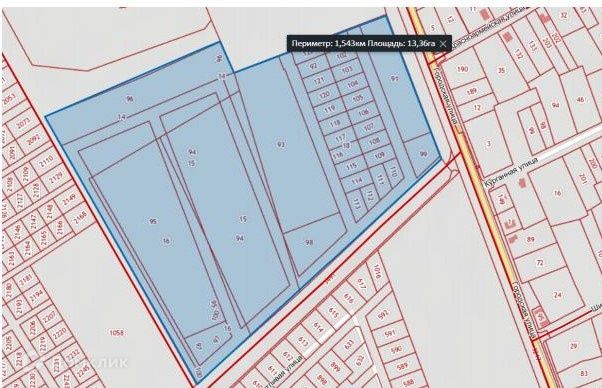 Карта поселок южный динской район краснодарский край